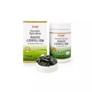 하이웰 하와이안 스피루리나 분말 영양제 180캡슐 BNA