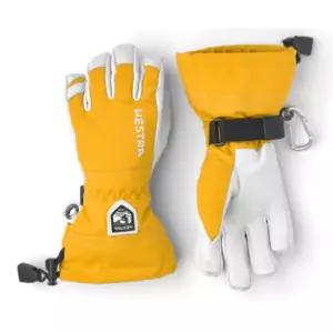 헤스트라 초등 학생 스키 썰매 장갑 방수 머스타드 6 BNA