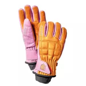 헤스트라 여성 스키 프로 가죽 장갑 보드 스포츠 S BNA