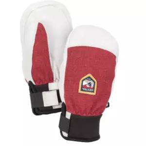 헤스트라 주니어 어린이 스키 썰매 장갑 다크 레드 6 BNA