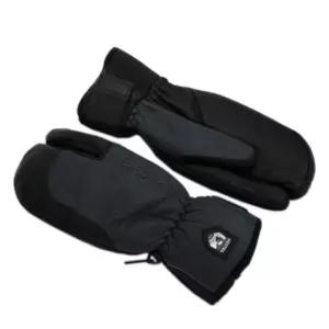 헤스트라 여성 삼지 스키 장갑 숏 그레이 블랙 XXS BNA