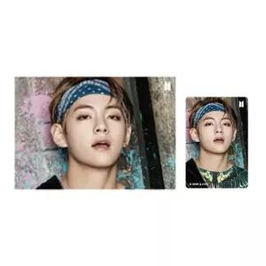 BTS V 엽서 렌티큘러 3D 입체 포토카드 VER.3 (YOU NEVER WALK ALONE) 방탄소년단 뷔 포카