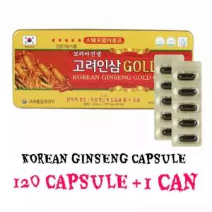 코리아진생 고려인삼골드캅셀 인삼캡슐 830mg 120Caps
