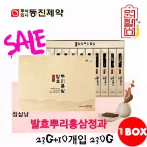 동진제약 발효뿌리홍삼 20g 10개입 1박스 동진홍삼정과