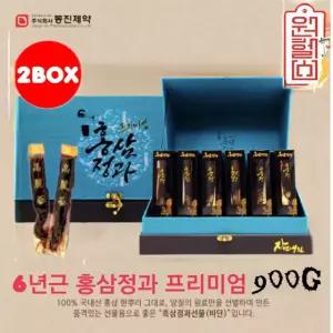 1+1 동진제약 6년근 프리미엄 홍삼정과 900g 2박스