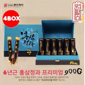 4BOX 동진제약 6년근 프리미엄 홍삼정과 900g 4박스