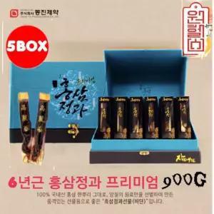 5 BOX 동진제약 6년근 프리미엄 홍삼정과 900g 5박스
