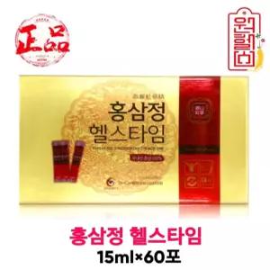 한국고려홍삼공사 홍삼정 헬스타임 60포 쇼핑백포함 면역력 강화 피로회복