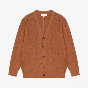 [지이크] [STEIN GARTEN] 트위드 브이넥 청키 가디건 (PIUCA8902)