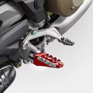 두카티 데저트 X V2/S 랠리 오토바이 풋 페그 발받침