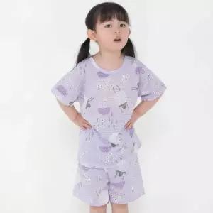)램 가든 반팔 상하 세트 봄 여름 유아 내의 실내복 잠옷 내복