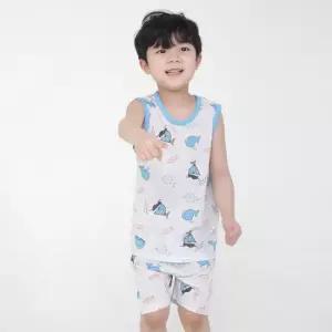 )코지 오션 나시 상하 세트 봄 여름 유아 내의 실내복 잠옷 내복