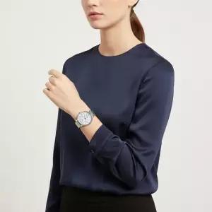 엠포리오 아르마니 공식 아르마니 카파 쿼츠 자개 다이얼 여성 메탈시계 AR11112