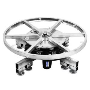 전기 턴테이블 작품 스튜디오 전시 영상 50cm높이27cm 회전