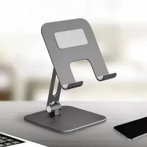 [알파플랜]휴대용 태블릿 거치대 접이식 패드 스탠드 ATH01 스페이스그레이