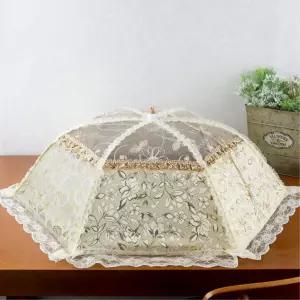 반찬덮개 식탁 밥상보 위생 상보자기 밥상가리개 푸드커버 음식보호망 밥상카바