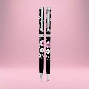 자바펜 0.8 무궁화 볼펜 0.5mm 샤프세트 이니셜각인 레이저각인