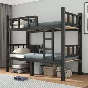 이층침대 철제 프레임 철재 사다리 층 원룸 침대 직원