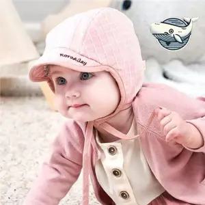 부드러운 면재질 귀여운 유아 모자 아기 보넷 MYu2+6xvV