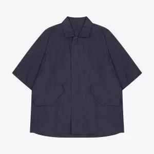 [지이크] [STEIN GARTEN] 히든 스냅 나일론 믹스 자켓 (PIMAA6905)