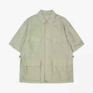 [지이크] [STEIN GARTEN] 유틸리티 스트링 반팔 셔츠 자켓 (PIMAA6908)