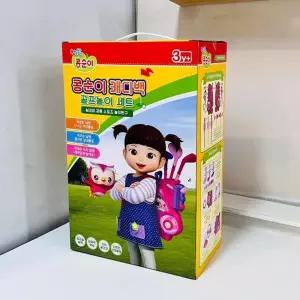 콩순이 캐디백 골프 놀이 세트/아동/장난감/게임/셋트/어린이/골프채/유아/완구/놀잇감/선물/장남감