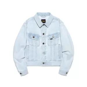 브랜드정품 LEE 우먼 데님 크롭 트러커 자켓 인디고 라이트 128361