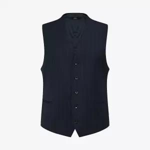 [지이크] 비조 포인트 배색 수트 베스트 (PIVAA3003)