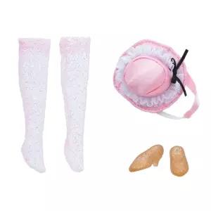 리카짱 하라주쿠 걸스 스쿨 코디 굿즈 세트 GIRLS CHECK 골드