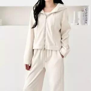 여성 빅사이즈 환절기 후디집업 트랙수트 세트
