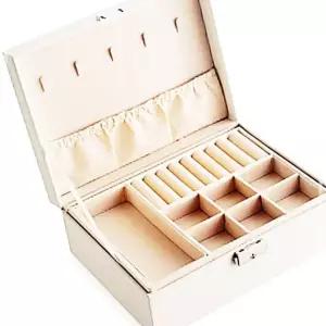 귀걸이 핑크 보석함 쥬얼리 반지 3 2단주얼리함 액세서리 칸막이 FWFHBP5F