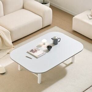 아이캔컴퍼니 LPM 4단 높이조절 쌍다리 라운드볼 접이식 테이블 12080