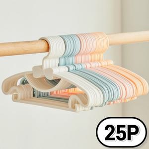 두들리 아기 옷걸이 유아옷걸이 25P 논슬립 아동