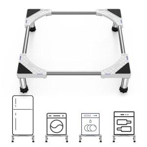 세탁기 받침대 높이조절 진동방지 소음감소 바닥습기방지 부식방지 다용도 지지대