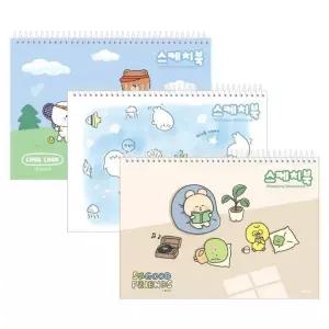 8절 스케치북 1박스 60개입 남아 유치원 초등 신학기 학원 학교 단체 미술 준비물