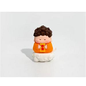 뚱보 미니 차량용 수호 부처님 미니어쳐 피규어