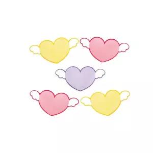 (소 하트) 펠트 글자판 17cmx17cm 환경 꾸미기 재료/공예/엄마표/요양원/유치원/초등학교/학교/학급/홈스쿨