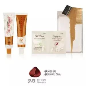 헤나 염색약 밝은적갈색