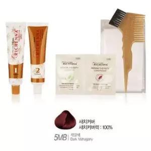 헤나 염색약 적갈색