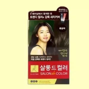 셀프 새치염색약 흑갈색