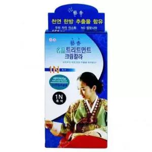 예향 한방 트리트먼트 크림칼라 1N 흑색 60g
