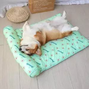 반려동물 일체형 쿨 매트 미끄럼 방지 사계절 침대 미끄럼방지