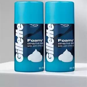 전기면도기 쉐이빙 폼 젤 면도 거품 쉐이빙 부스터 175g 1+1