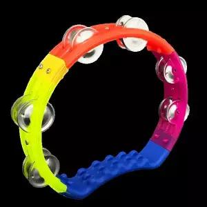 텐버린 탬버린 연주용 노래방 파티 용품 악기 야광 불빛 led