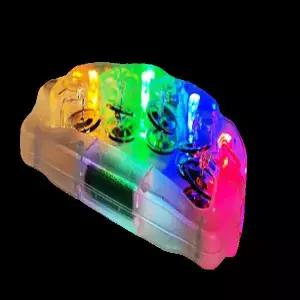 텐버린 탬버린 연주용 노래방 파티 용품 악기 야광 불빛 led