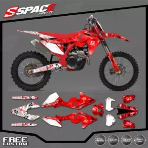 2024 2025 2026 EC MC용 스페이스 모터사이클 그래픽 데칼 스티커 키트 001