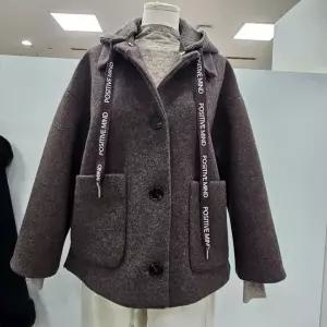 [하프클럽/] DP01 깜찍한 아웃포켓 울 숏코트 GWCD4002