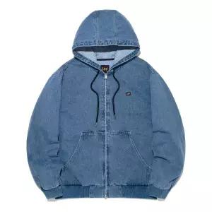 브랜드정품 LEE 후드 데님 점퍼 인디고 미듐 128481