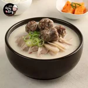 신의주 찹쌀 순대국 600g x 4팩 (담백)