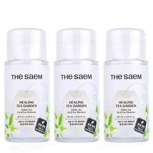 [셀러허브]더샘 힐링 티 가든 화이트티 립 앤 아이 리무버 150ml 3개 (S45033058)